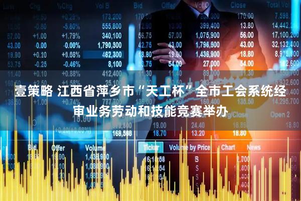 壹策略 江西省萍乡市“天工杯”全市工会系统经审业务劳动和技能竞赛举办